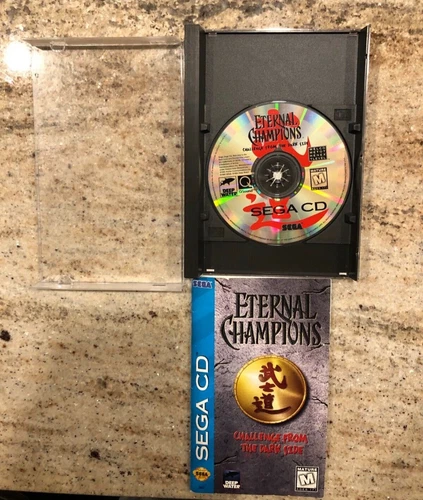Eternal Champions: Challenge From the Dark Side Sega CD 1994 Beaut Disc Complete