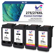 PG-275XL CL-276 XL Ink Cartridge compatible for Canon PIXMA TS3500 TS3522 TR4700