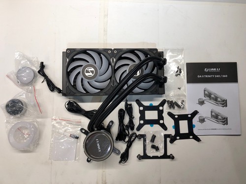 Refroidisseur Lian Li GA II Trinity 240 AIO. État neuf occasion. Avec tous les accessoires. - Photo 5/6
