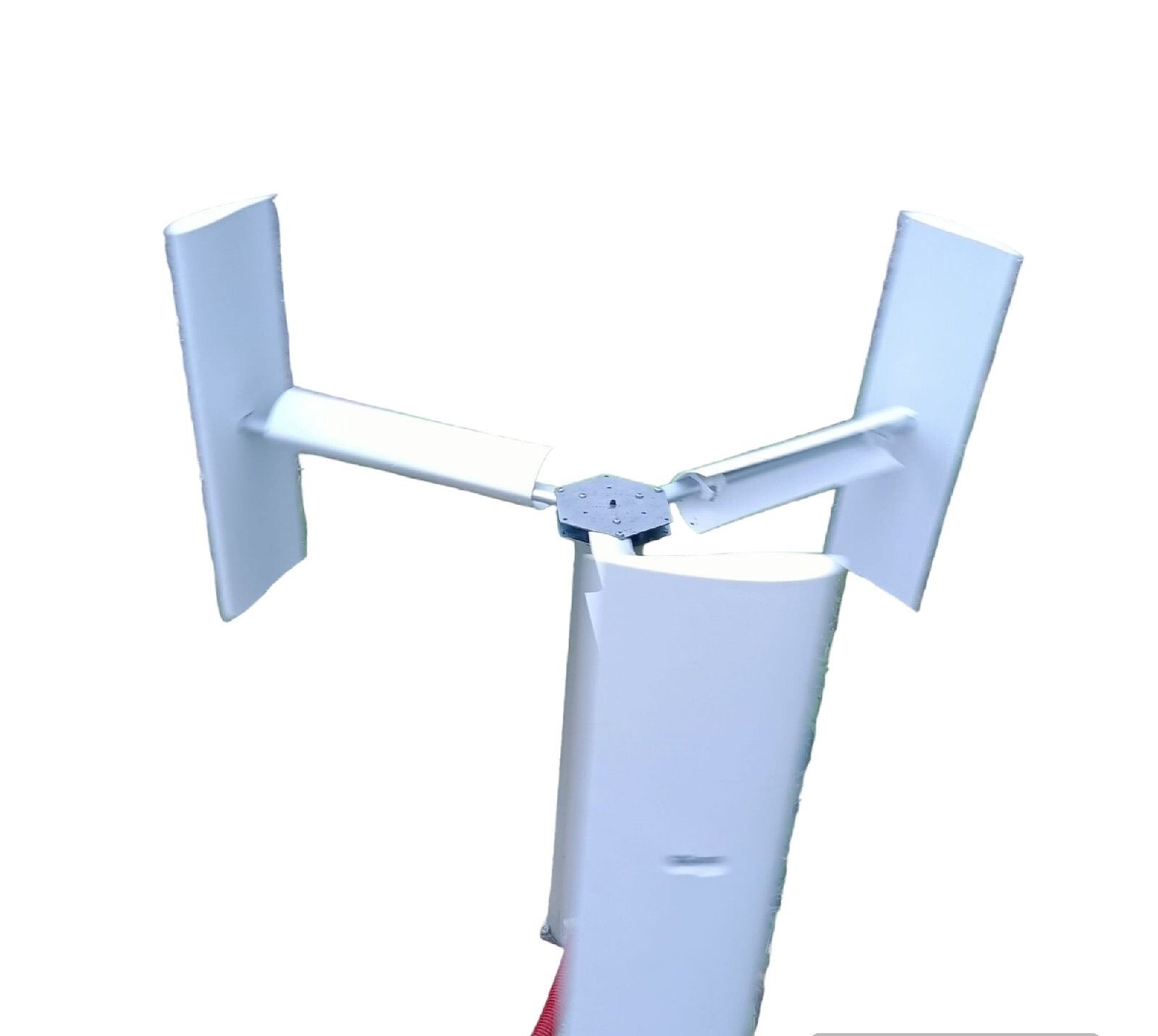 Mini Generatore Eolico Verticale 3 Pale - Silenzioso E Portatile Per Energia Verde - Foto 11