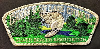 GREAT SALT LAKE COUNCIL OA EL-KU-TA 520 2016 SILVER BEAVER CSP FOUNDERS GHOSTED