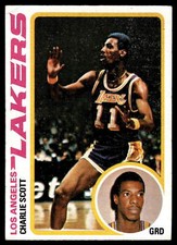 1978 Topps #43 Charlie Scott See Scan