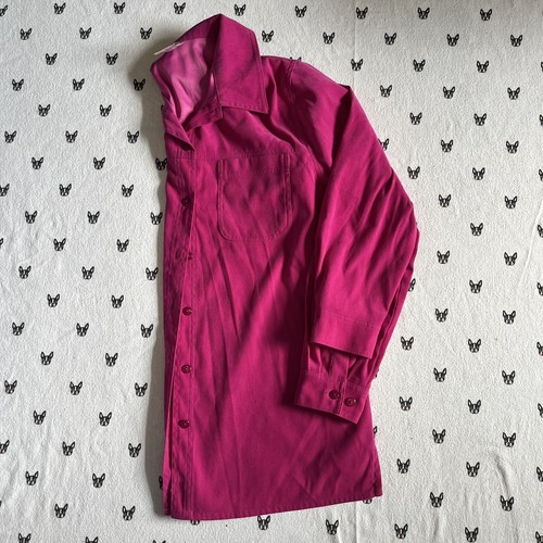 Allison Daley Womens Fuchsia Pink Button Up /Jacket Size 12 *VERY SOFT**BUTTONS* - Picture 1 of 14