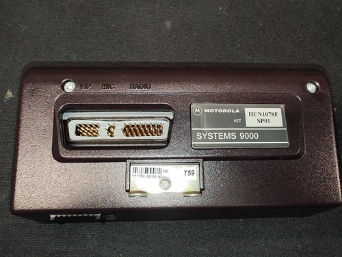 Motorola Systems 9000 Control Head HCN1078F w/Microphone HMN1061A - Picture 4 of 13