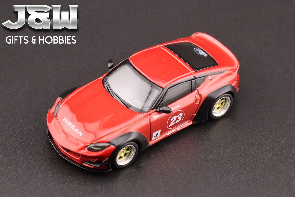 Mini GT Nissan Z Pandem Rocket Bunny Passion Red MGT00722 1