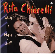 Rita Chiarelli CD What A Night, Live! / VG+ to Near Mint Condition