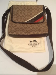 coach canvas sling bag