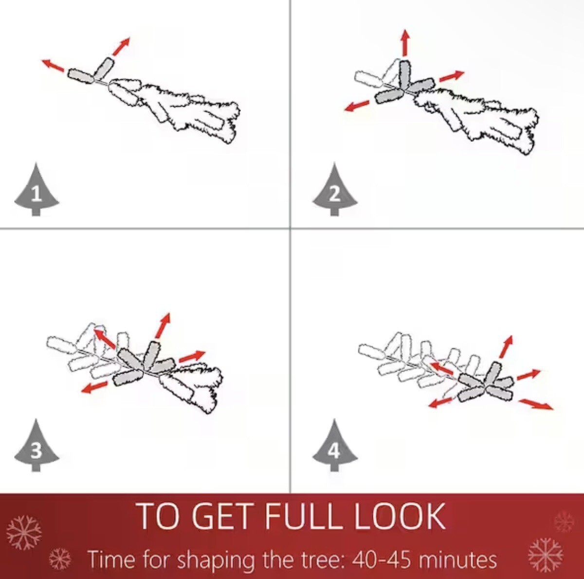 Artificial Christmas Tree 9' Xmas Tree Home Indoor Decoration