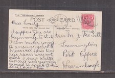NEW SOUTH WALES, 460, BARADINE to Warrumbungle,1908 British ppc. Anglesey