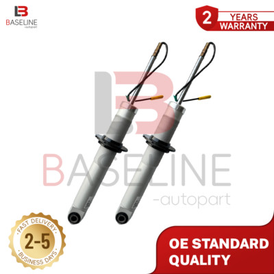 2x Rear Shock Absorbers Adjustbale Height Fit Maserati GranTurismo 230030 08-12