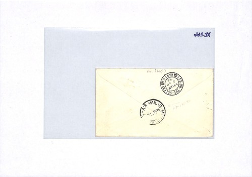 NEW GUINEA Cover Air Mail FAITH IN AUSTRALIA Rabaul Lae GB Hants Lee 1934 XC266 - Picture 10 of 10