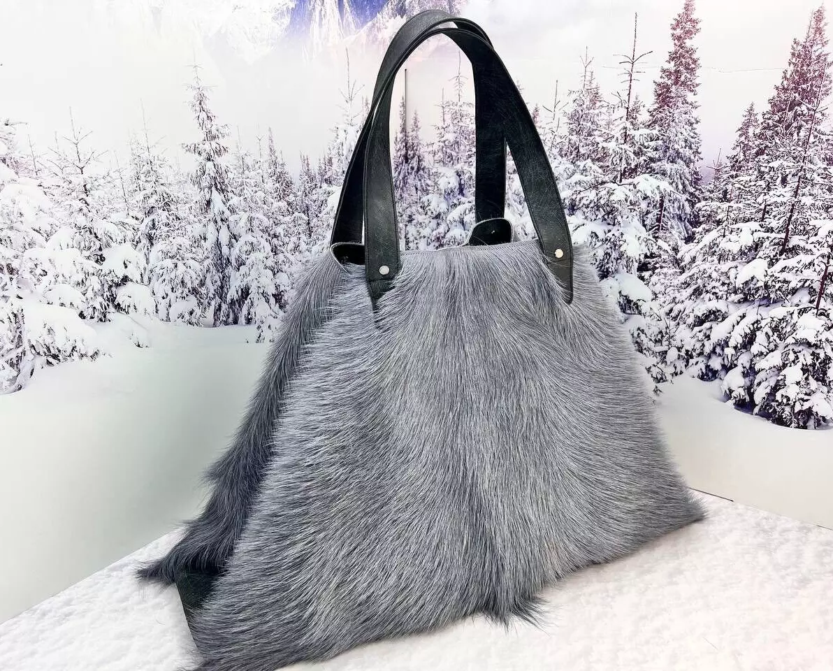 Fur shopper best sale bag