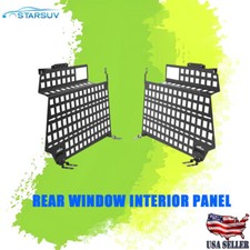 Rear Window Interior Shelf Modular Molle Storage For 2021-2025 Ford Bronco 4dr Rear Window Interior Shelf Modular Molle Storage For 2021-2025 Ford Bronco 4dr