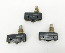 Lot of 3 Microswitch BZ-2RQ1T Snap Action Switches 15A 480VAC 250VDC