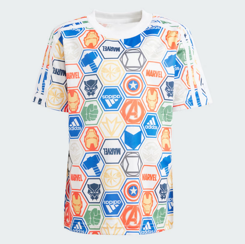 adidas Marvel Avengers Tee Baby Complete - White/Blue - Picture 3 of 9