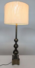 Antique Brass Graduated Ball Table Attributed to Tommi Parzinger S