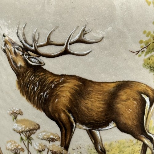 Vintage Oktoberfest Franz Stöber 0,5 Liter Elchbock Elch Steinzeug Hütte Stein - Bild 14 von 15