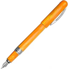 Visconti Fountain Pen Breeze Mandarine Resin Magnetic Cap, Medium KP08-03-FPM