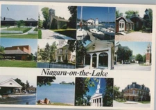 Niagara on the Lake Ontario Canada Multivew Continental Postcard
