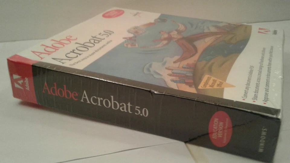 Adobe Acrobat 5.0 Education Version - Full Version for Windows 22001439 NEW - Image 3 of 3
