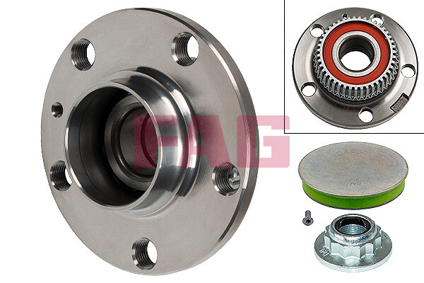 FAG 713 6102 20 Wheel Bearing Kit For Audi Seat Skoda VW VW (Faw) VW (Svw)-image