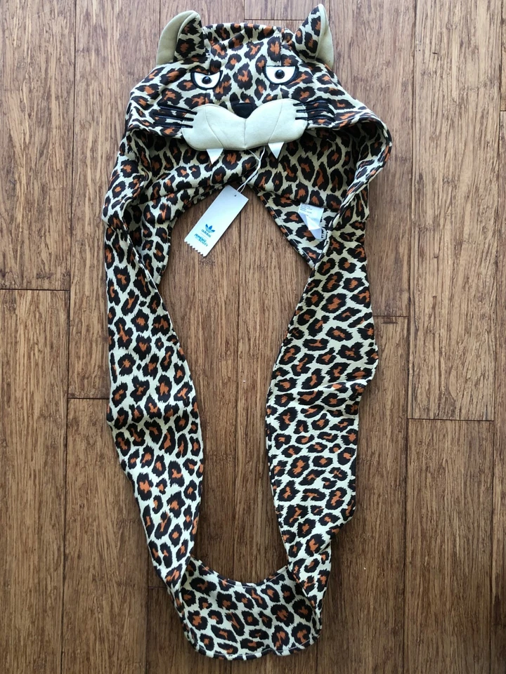 CHALECO CON CAPUCHA ADIDAS JEREMY SCOTT LEOPARDO EDICIÓN LIMITADA ¡RARO! [Z33096] Foto 3 de 4