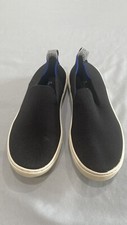 Rothy's Size 1 Girls Black Textile The Kids Sneaker Flat Casual Comfort Shoes