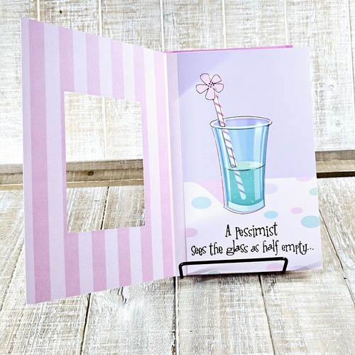 American Greetings Mother's Day Card 6x8 Pink Stripes Trifold Funny Humor - Picture 6 of 13
