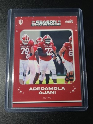 #B-2 - Adedamola Ajani - Onit Indiana University Showcase Football 2025 - Base
