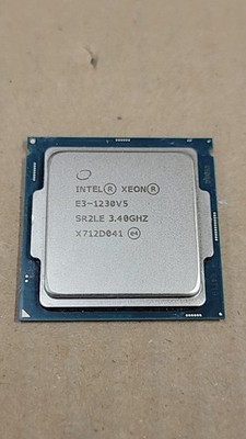 Intel Xeon E3-1230 V5 SR2LE 8 MB L3 Cache 3.40GHz Quad Core CPU
