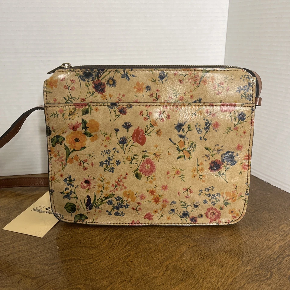 Patricia Nash Prarie Colección Rosa Vallata Bandolera Bolso Cartera Nuevo con Etiquetas Foto 4 de 4