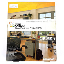 Microsoft Office 2003 Small Business Edition New Sealed OEM Authentic