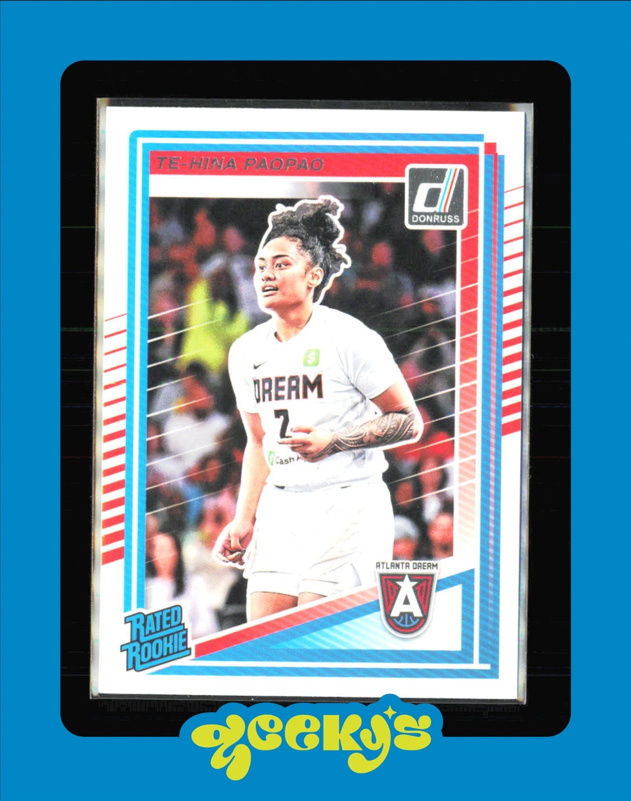 2025 Panini Donruss WNBA - Rated Rookie Te-Hina Paopao #91 (RC) $2MIN ORDER