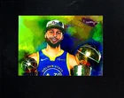 Stephen Curry #11 Art Card Limited 30/50 Edward Vela Signed. Free Shipping!