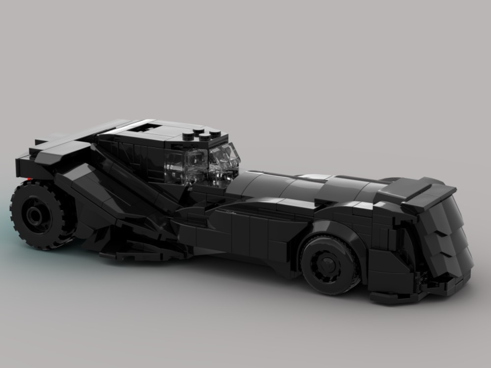 MOC LEGO Car: Batmobile Bullet Building Blocks Set (376 Pcs)