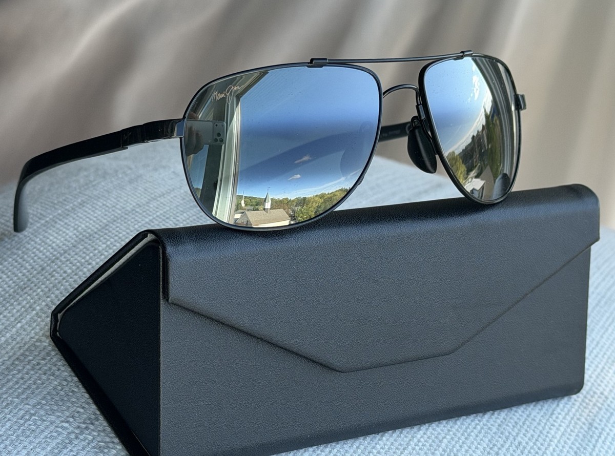 Maui Jim Guardrails MJ 327 02 Gunmetal Frame + Grey Polarized Lens