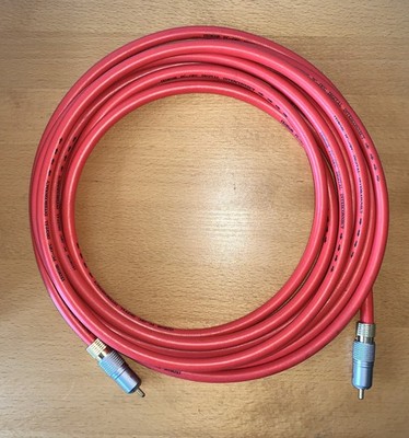 IXOS 105 , S/PDIF Koaxiales Digital RCA Audiokabel, PC-OFC, 75 Ohm, 5m