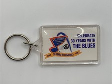 Vintage St. Louis Blues NHL Keychain (30 Years of Memories 1967-1997)