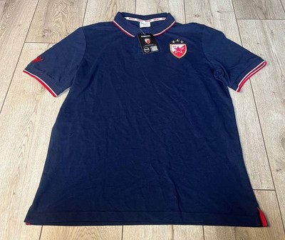 Red Star Belgrade (Crvena Zvezda) Polo Shirt Macron Size 2XL 