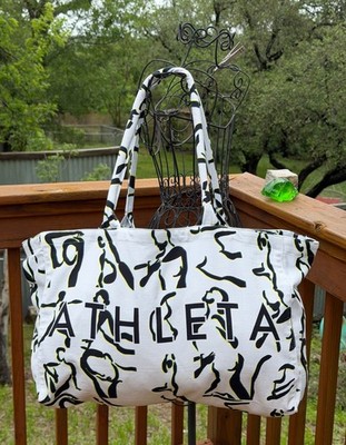 Athleta Gym Travel Bag 19 x13 x7  NEW Power Of She 2026