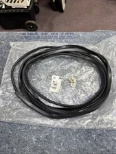 Black U Channel Edge Trim Seal Epdm 15/32" High X 19/64" Wide 15' (16222, 16304)
