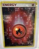Pokemon TCG Fire Energy Holofoil RARE (2005) Ex Emerald Card 102/106 w/ Swirl
