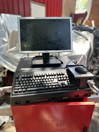 Wa130 Hunter Alignment Machine Used Operation Confirmed