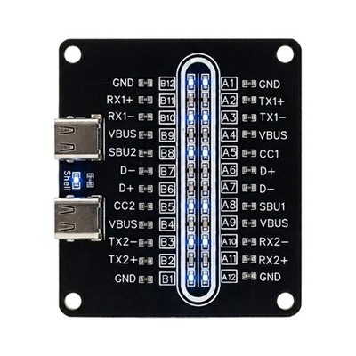 Type C Data Line Tester Checks USB3.0 Cable Continuity Without External Power