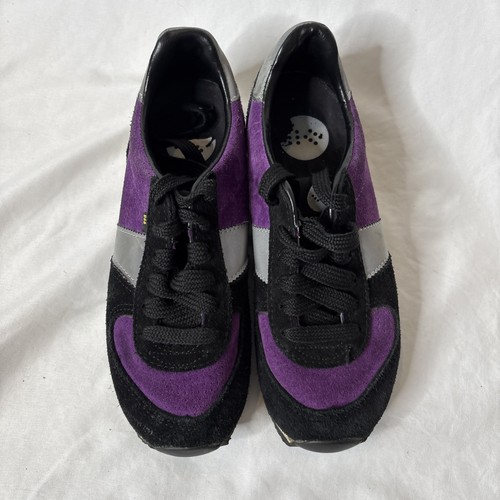 BOTAS 66 Women’s Size US 5 Sneakers Run Midnight Cowboy Black Purple Shoes - Picture 7 of 12