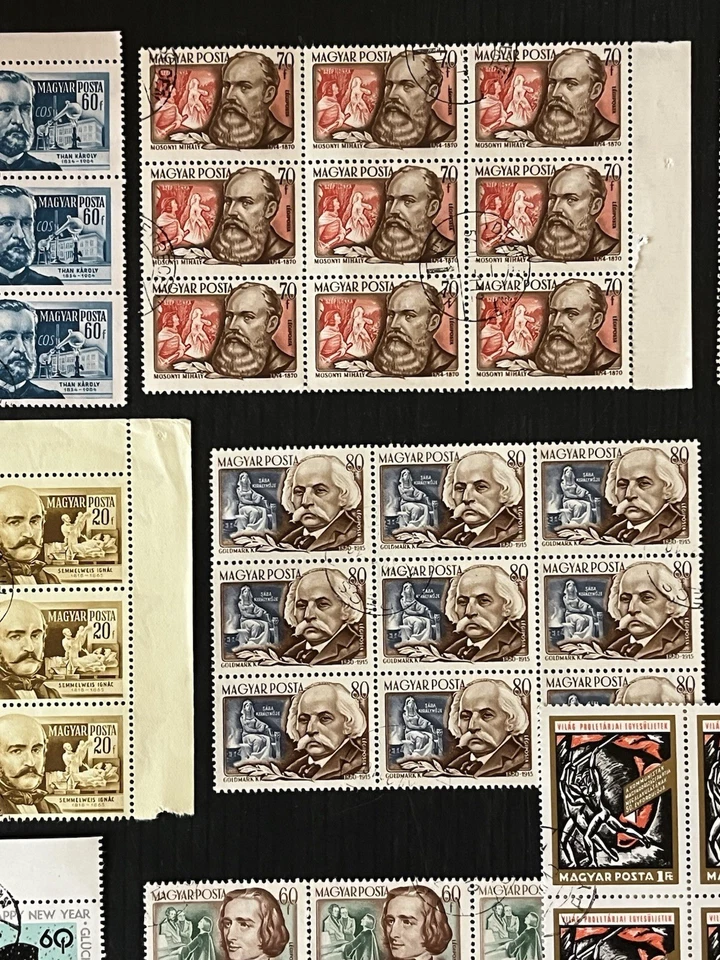 Europe - HUNGARY - Collection of different BLOCKS - USED - Different Topics - Image 3 of 4