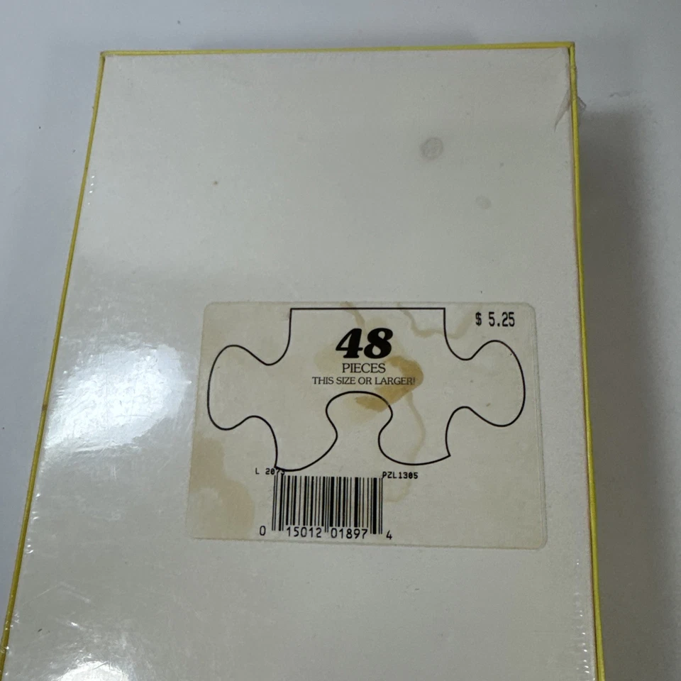 Vintage 1965 Peanuts Springbok Puzzle  Snoopy Woodstock 48 Piece New In Box - Image 4 of 4