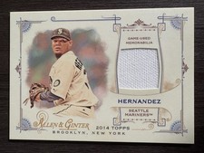 2014 Topps Allen Ginter Felix Hernandez #FRB-FH Game Used Jersey Relic