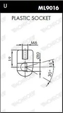 Verin de hayon / de capot Mercedes 407