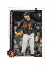 2025 Topps Update Series Grant Wolfram Rookie Card #US114
